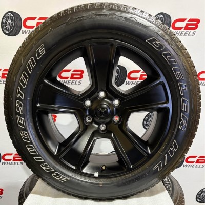 Ram 1500 20" OEM Matte Black Wheels and Tires