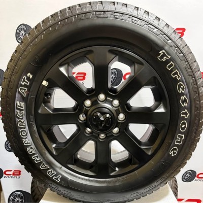 Ram 2500/3500 20" OEM Matte Black Wheels and Tires