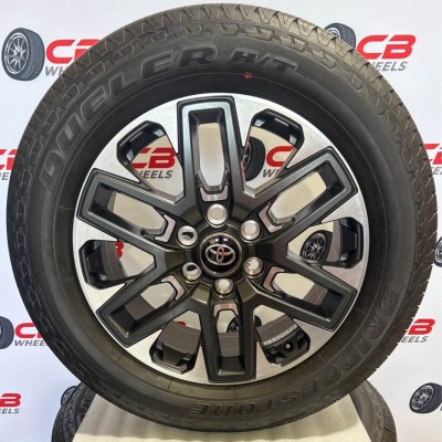 Toyota Tundra 20” OEM Machined Charcoal Wheels and Tires