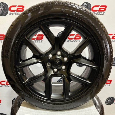 Ram 1500 22" OEM Matte Black Wheels and Tires