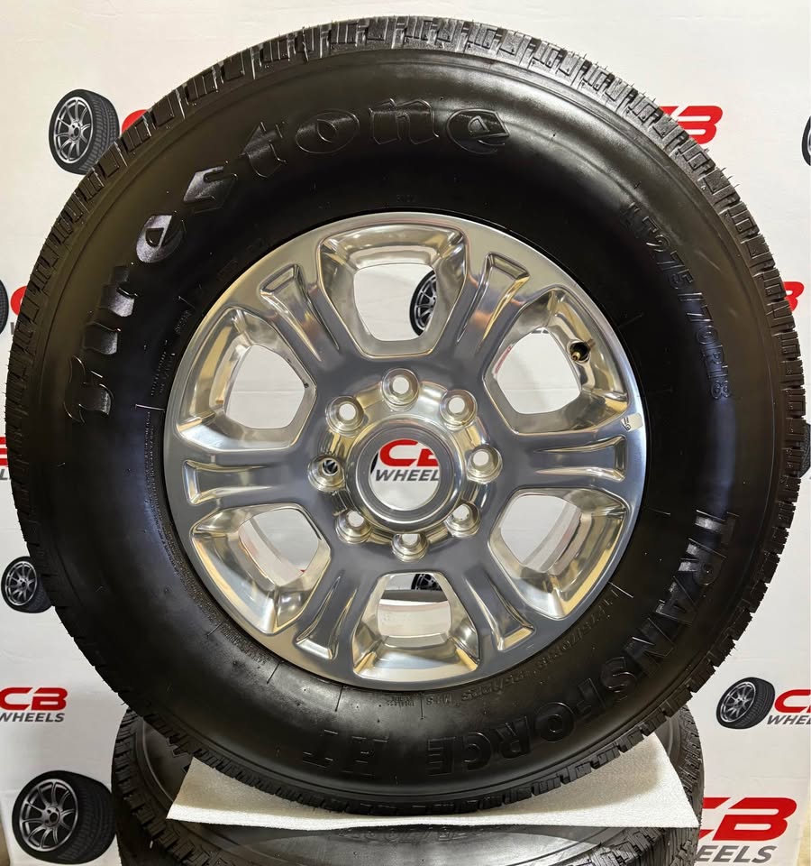 Ram 2500/3500 18" OEM Polished Wheels and Tires