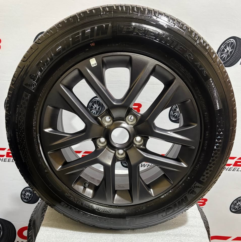 Chrysler Pacifica 18" OEM Charcoal Takeoff Wheels and Tires