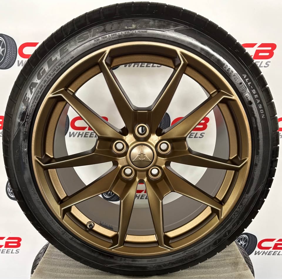 Dodge Charger Daytona Scat Pack 20" OEM Bronze Wheels and Track Package Tires