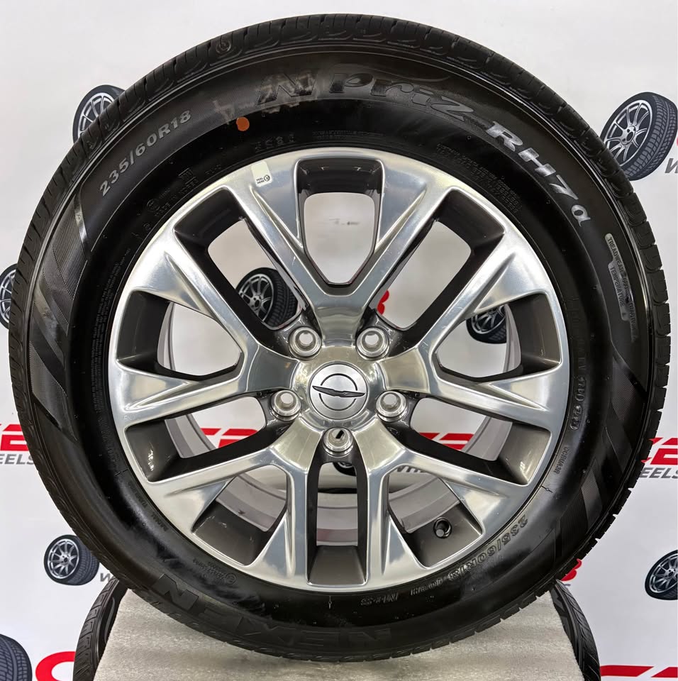 Chrysler Pacifica 18" OEM Polished Charcoal Wheels and Tires