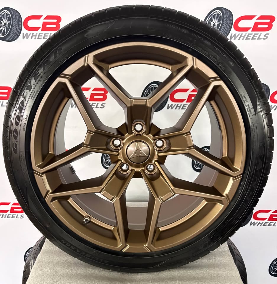 Dodge Charger EV 20" OEM Bronze Takeoff Wheels and Tires