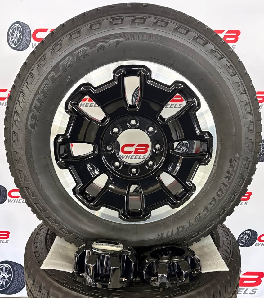 NEW Ford F250/F350 Limited 20" OEM Gloss Black Takeoff Wheels and Tires