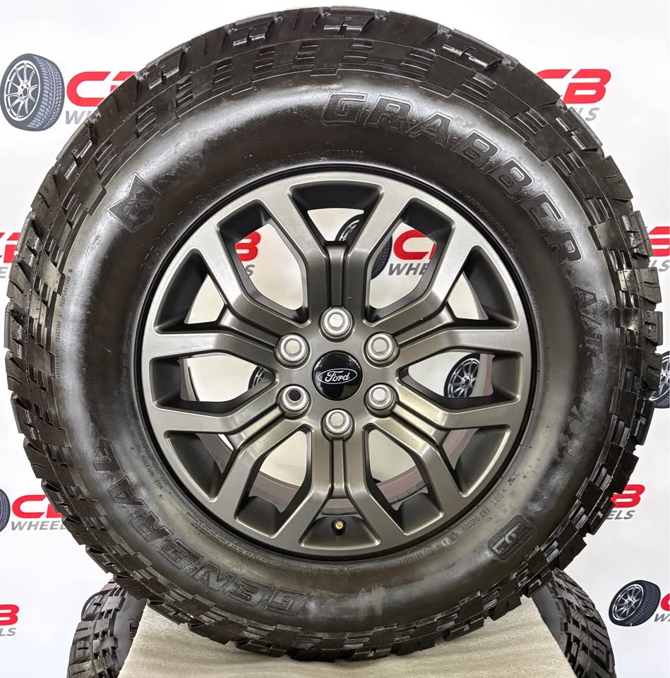 Ford F150 Tremor 18" OEM Charcoal Takeoff Wheels and Tires