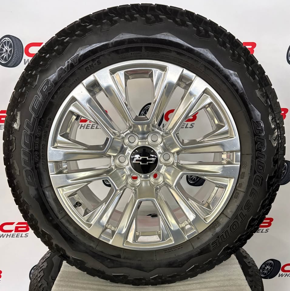 Chevrolet Tahoe 20" OEM Polished Wheels and Tires