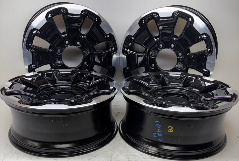 NEW Ford F250/F350 King Ranch 20" OEM Machined Gloss Black Wheels