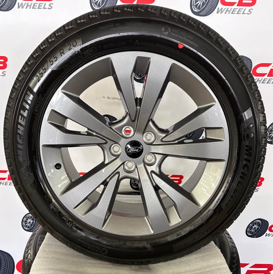 Ford Explorer 20" OEM Charcoal Takeoff Wheels and Tires