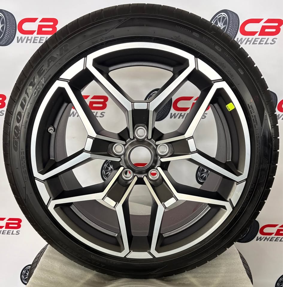 Dodge Charger EV 20" OEM Machined Charcoal Takeoff Wheels and Tires