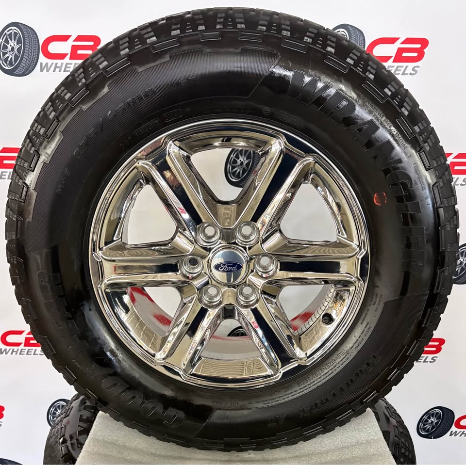 Ford F150 18" OEM PVD Takeoff Wheels and Tires