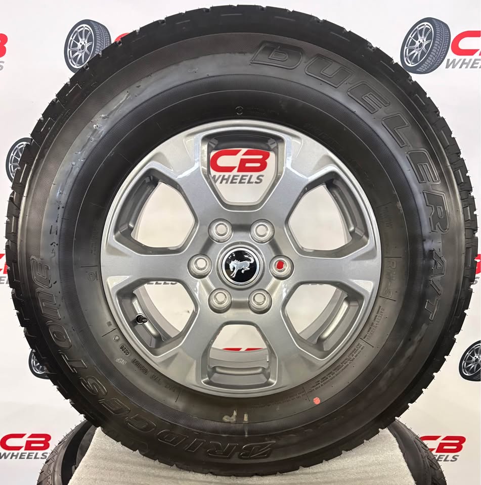 Ford Bronco Big Bend 17" OEM Charcoal Takeoff Wheels and Tires