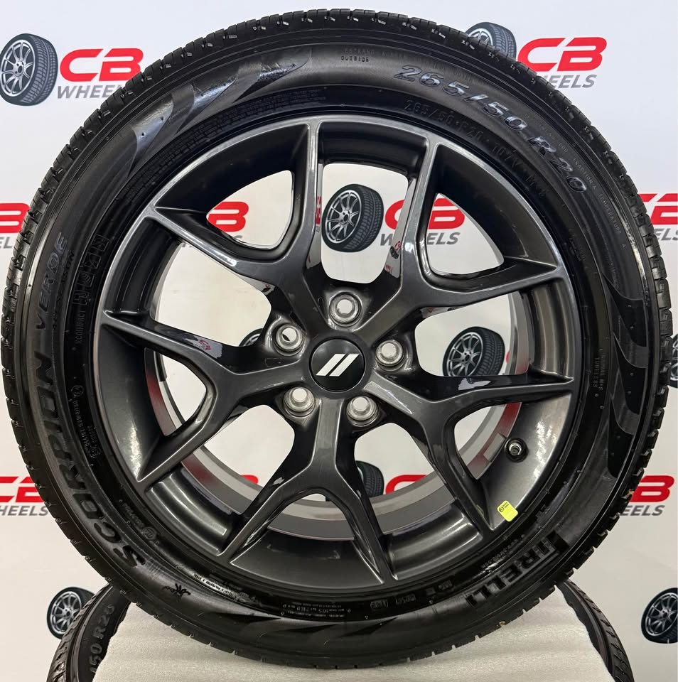 Jeep Grand Cherokee 20" Charcoal Takeoff Wheels and Tires