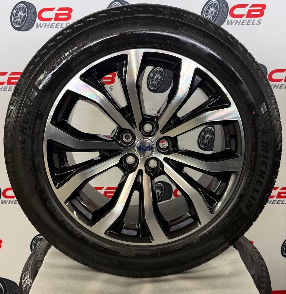 Ford Explorer 20" OEM Machined Gloss Black Takeoff Wheels and Tires