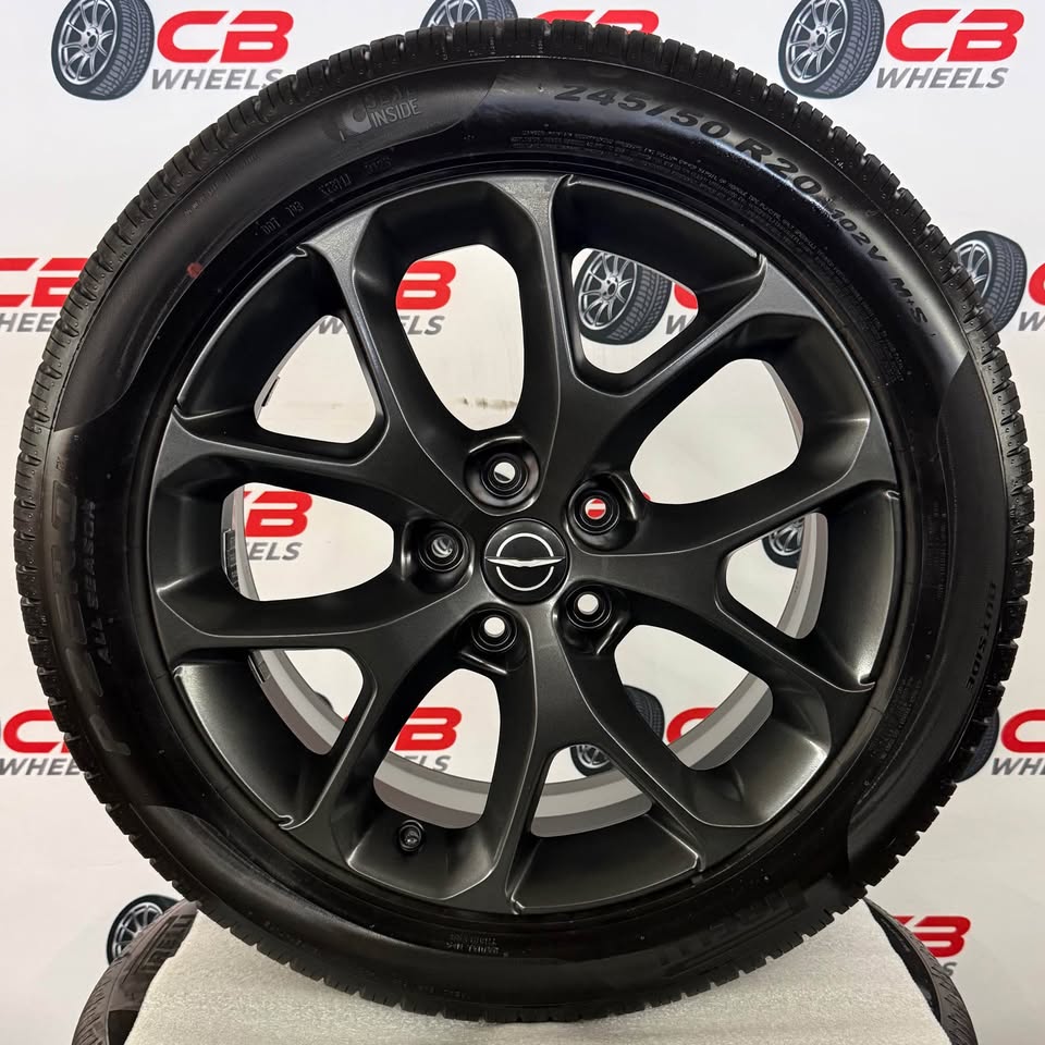 Chrysler Pacifica 20" OEM Charcoal Takeoff Wheels and Tires