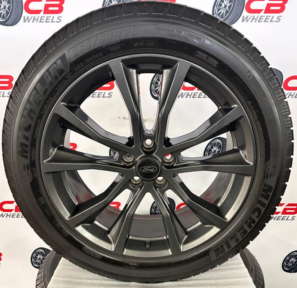 Ford Explorer 20" OEM Charcoal Wheels and Tires