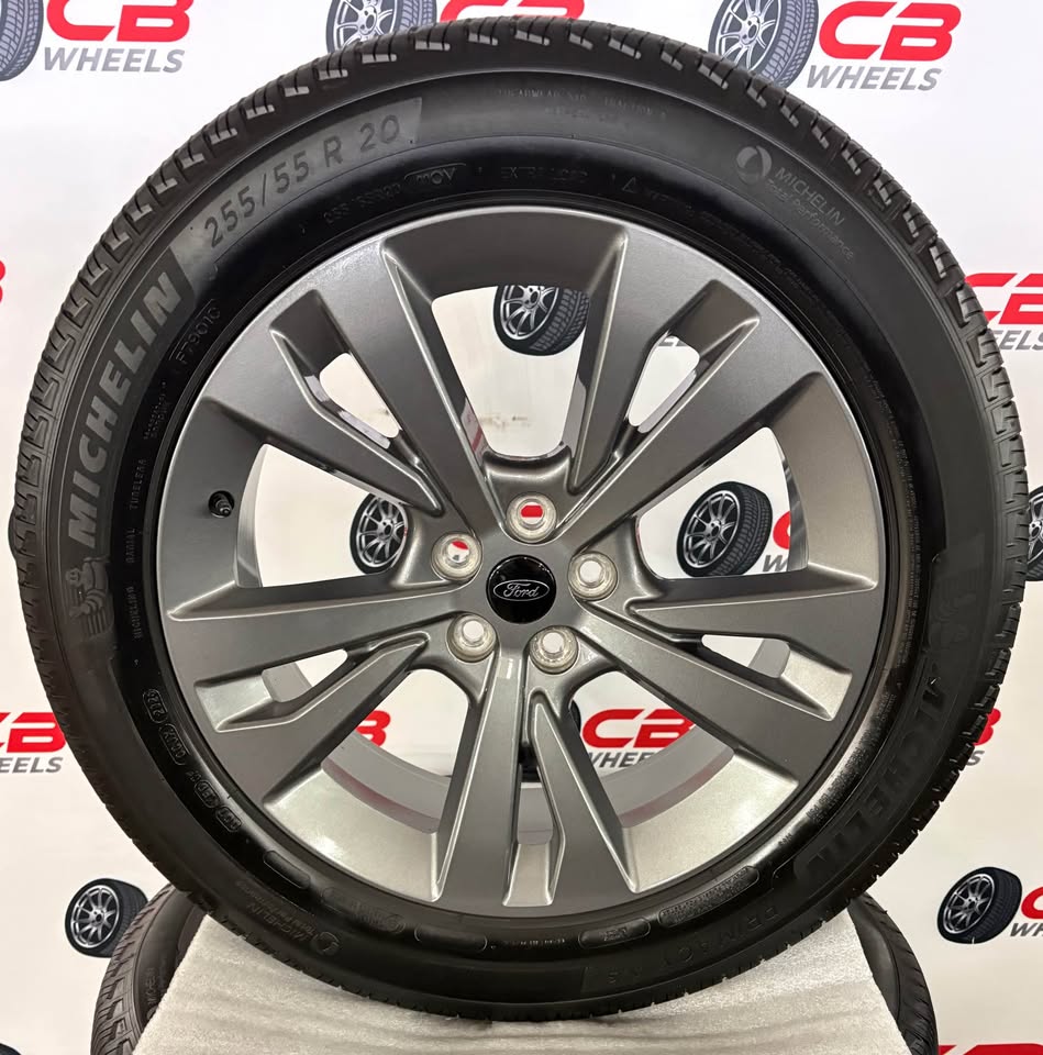 Ford Explorer 20" OEM Charcoal Takeoff Wheels and Tires