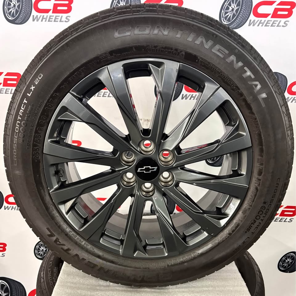 Chevrolet Blazer 20" OEM Charcoal Wheels and Tires