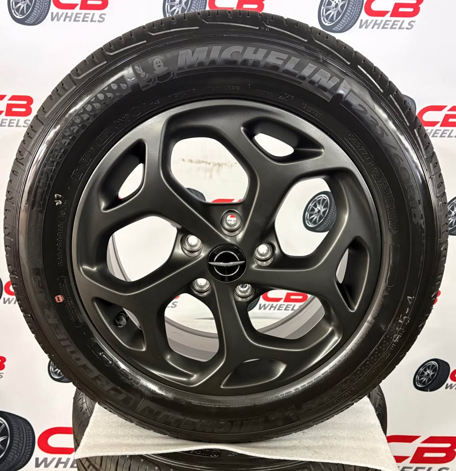 Chrysler Pacifica 18" OEM Dark Charcoal Takeoff Wheels and Tires