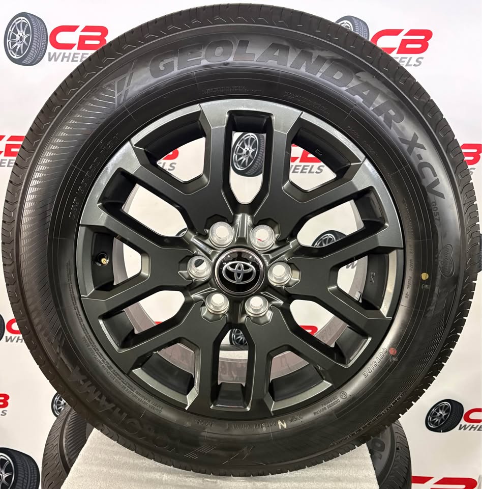 Toyota 4Runner 20" OEM Charcoal Takeoff Wheels and Tires