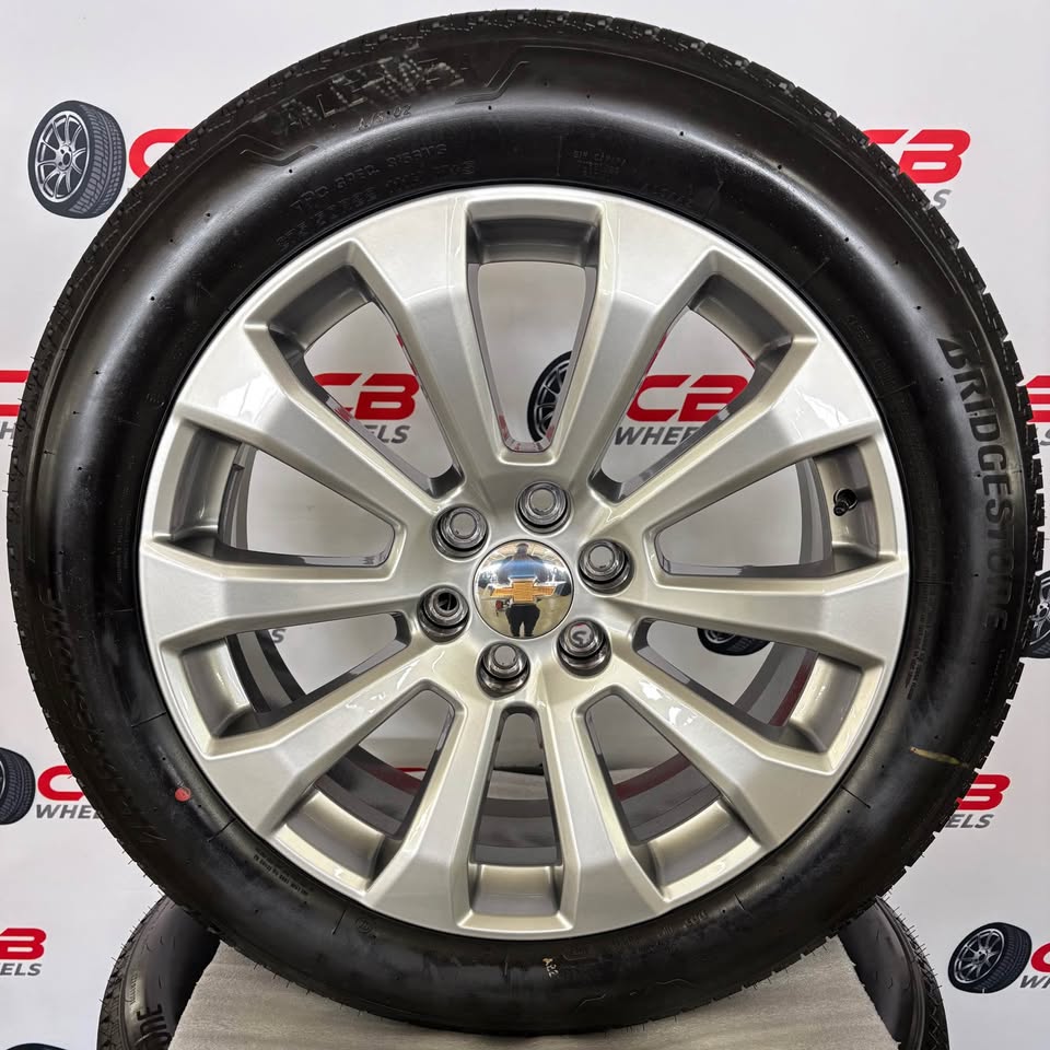 Chevrolet Tahoe 22" OEM Hypersilver Takeoff Wheels and Tires
