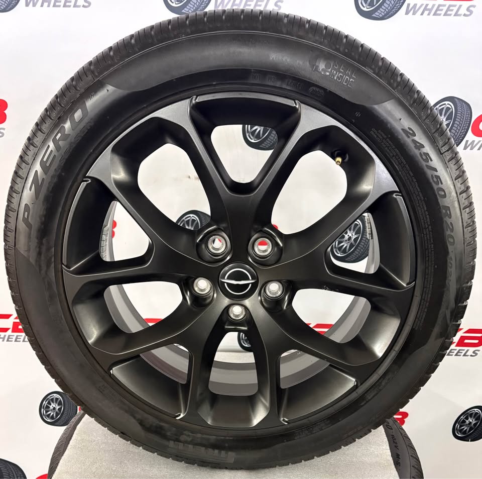Chrysler Pacifica 20" OEM Charcoal Takeoff Wheels and Tires