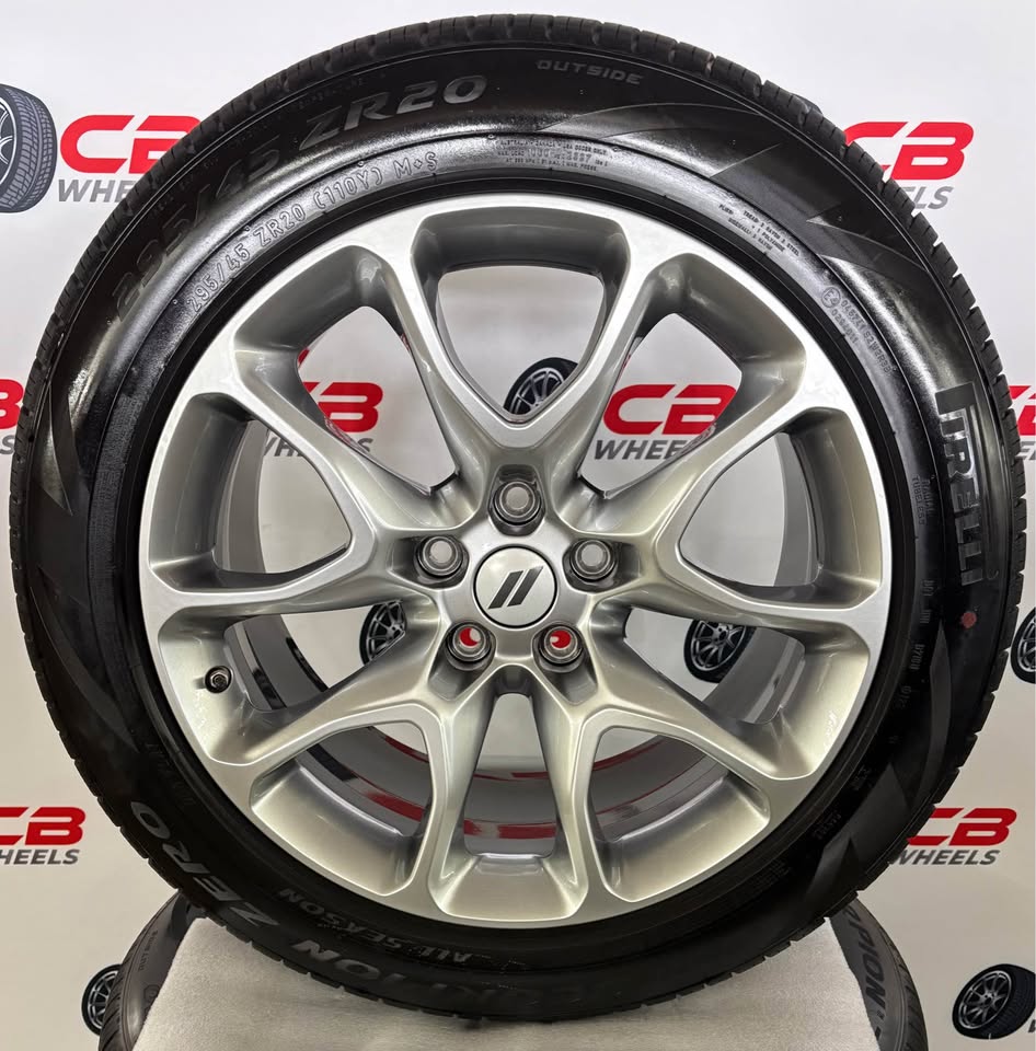Dodge Durango SRT 20" OEM Silver Takeoff Wheels and Tires